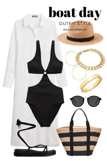 The perfect boat/yacht day outfit!

summer
style guide
essentials
lace up sandals
shirt dress
swim
travel
vacation outfits

#LTKtravel #LTKswim #LTKstyletip