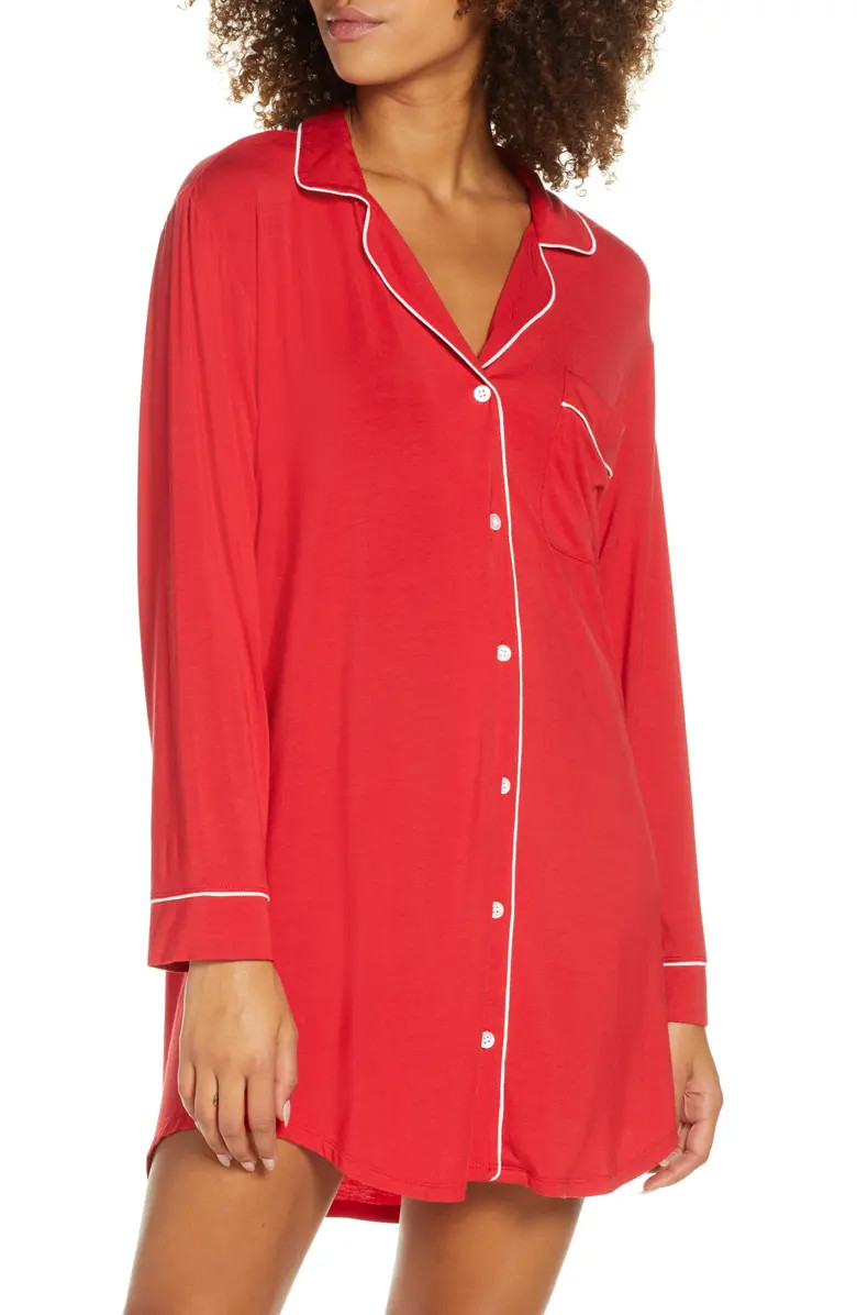 Gisele Jersey Knit Sleep Shirt | Nordstrom