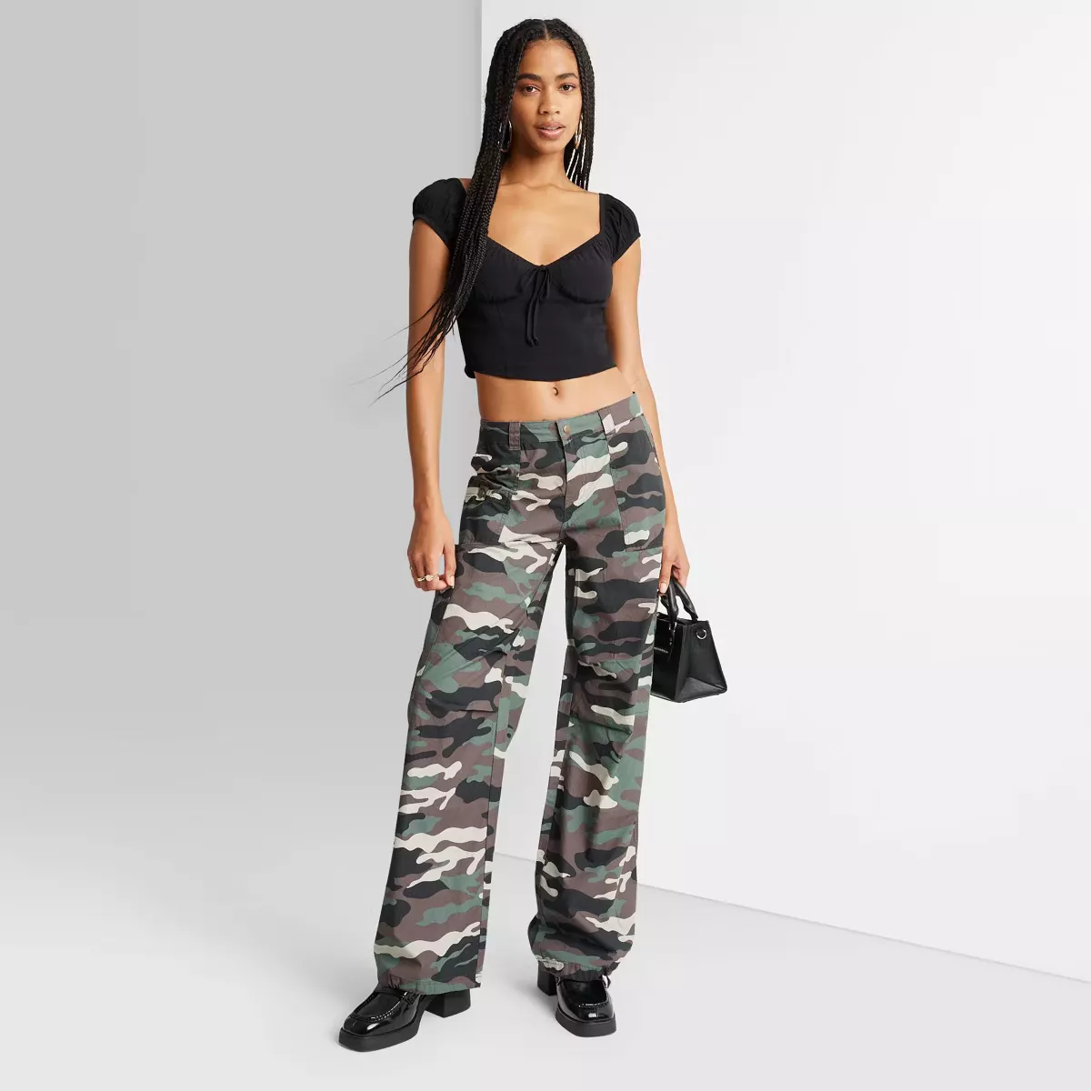 Women's Mid-Rise Parachute Pants - … curated on LTK