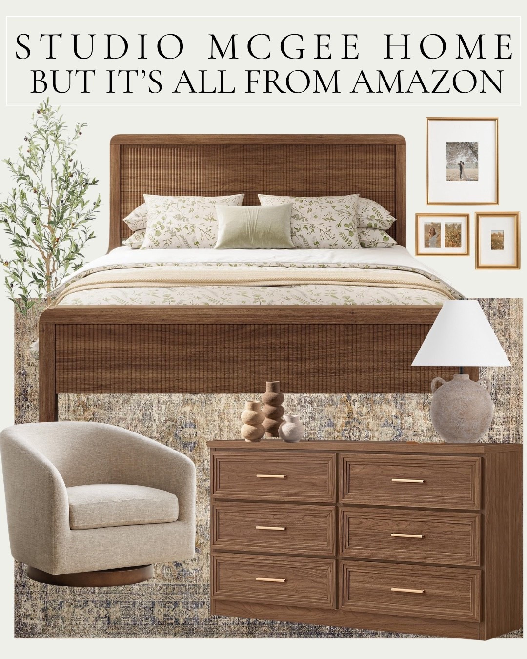 Studio McGee inspired bedroom using Amazon finds! Get the look for less here.

#LTKHome