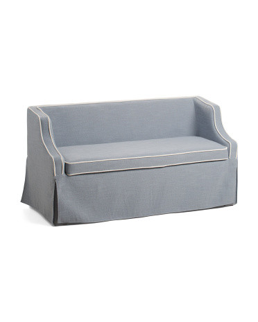 55x29 Low Back Loveseat With Storage Compartment | Chairs & Seating | Marshalls | Marshalls