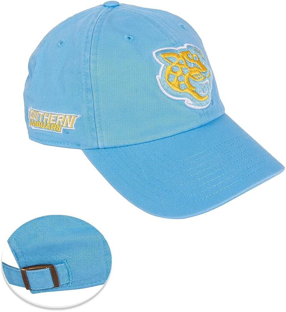 Desert Cactus Southern University Baseball Hat SU Jaguars Brimmed Embroirderd Hats Cap Adjustable... | Amazon (US)