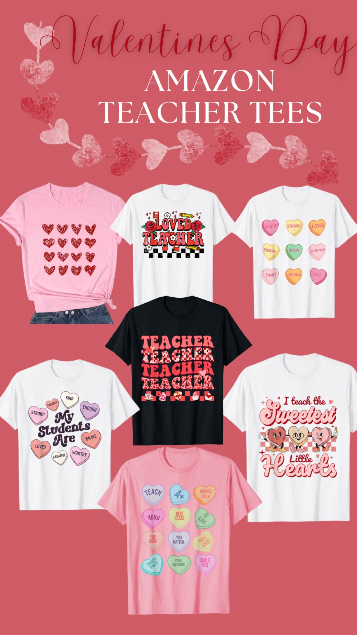 Valentine’s Day teacher tees

#LTKfindsunder50 #LTKSeasonal #LTKstyletip