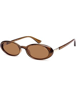 SOJOS Polarized Oval Sunglasses for Women, Chic 90s Vintage, UV400 Lightweight Retro Frame Sunnie... | Amazon (US)