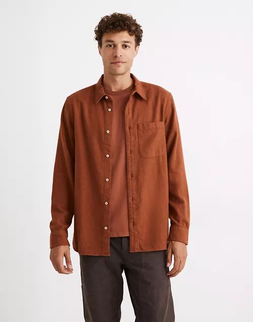Sunday Flannel Perfect Long-Sleeve Shirt | Madewell