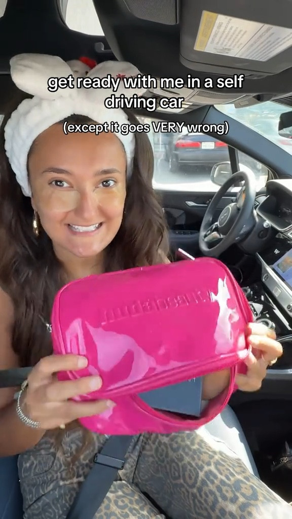 GRWM in a self driving car 🚙✨

#LTKuk #LTKbeauty #LTKAroundTheWorld