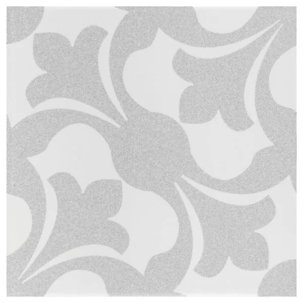 SomerTile 7.75x7.75-inch Emozione Gris Ceramic Floor and Wall Tile (25 tiles/10.94 sqft.) | Bed Bath & Beyond