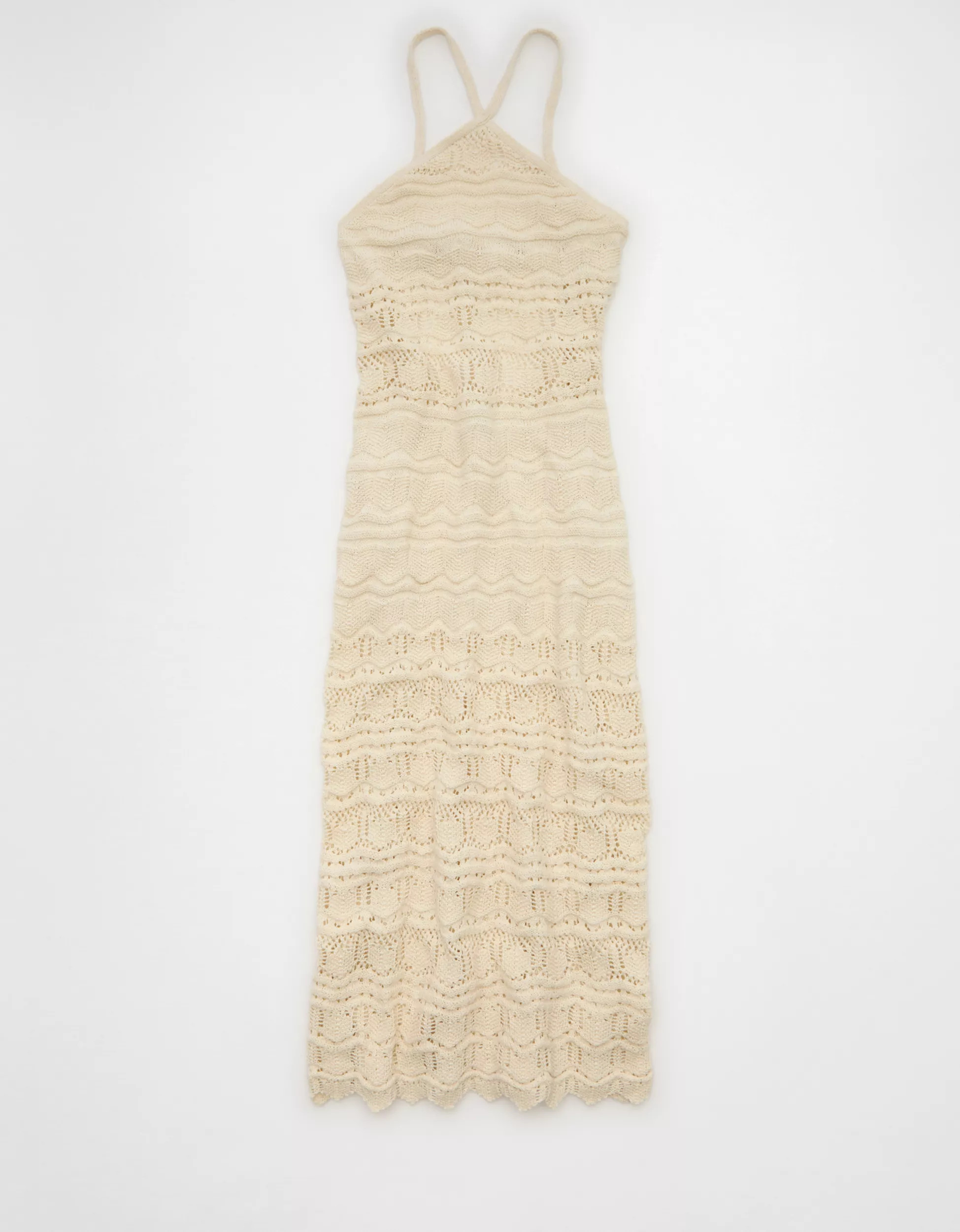 AE Halter Sweater Midi Dress | American Eagle Outfitters (US & CA)