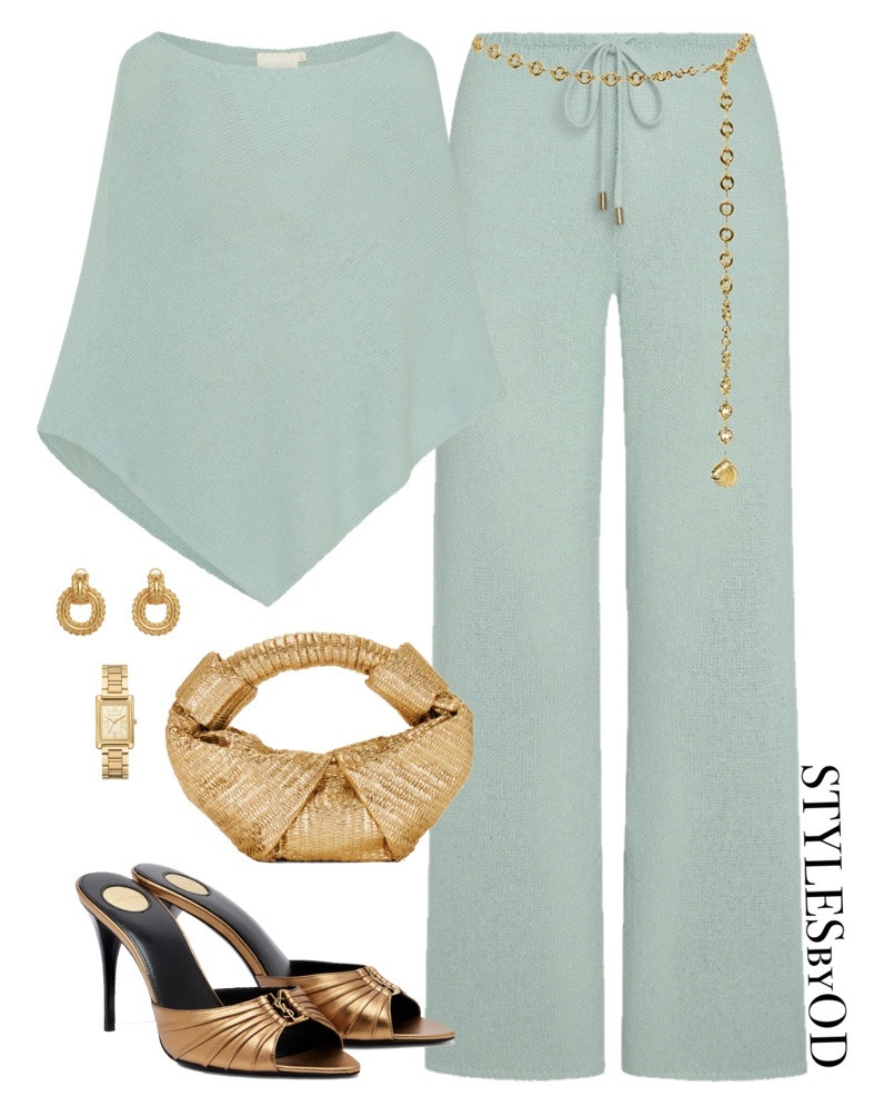 TIMELESS CHIC TWO PIECE SET✨

Mint green knit poncho top with matching wide leg pants is quiet luxury in its purest form — soft, tailored and effortlessly put together. No loud statements, just beautiful fabric and a colour that feels expensive🤌🏼

This is what timeless dressing actually looks like — quiet, considered, and never in a hurry to prove anything🙌🏼

#LTKfashion #LTKstyletip #LTKsummer #LTKitbag #LTKshoecrush #LTKseasonal #LTKtravel #oldmoney #coordset

#LTKFashionMonth #LTKluxury