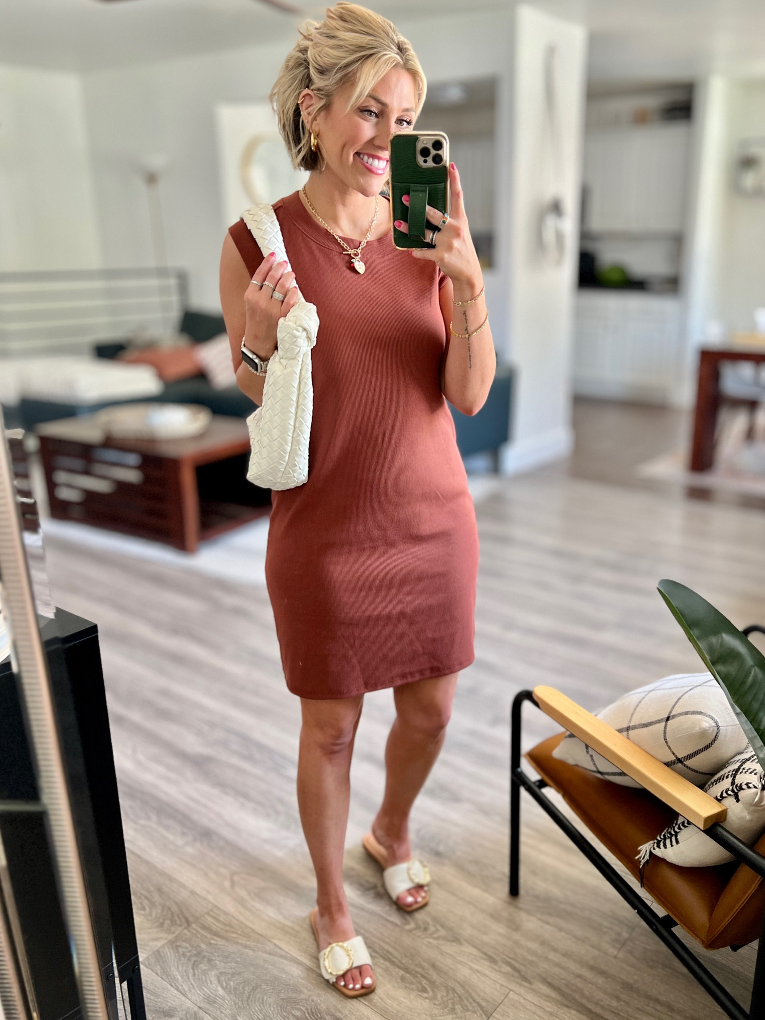 Target A New Day muscle tank dress - wearing the medium
Look for less bag & look for less slides 

#LTKSummerSales #LTKSeasonal #LTKFindsUnder50