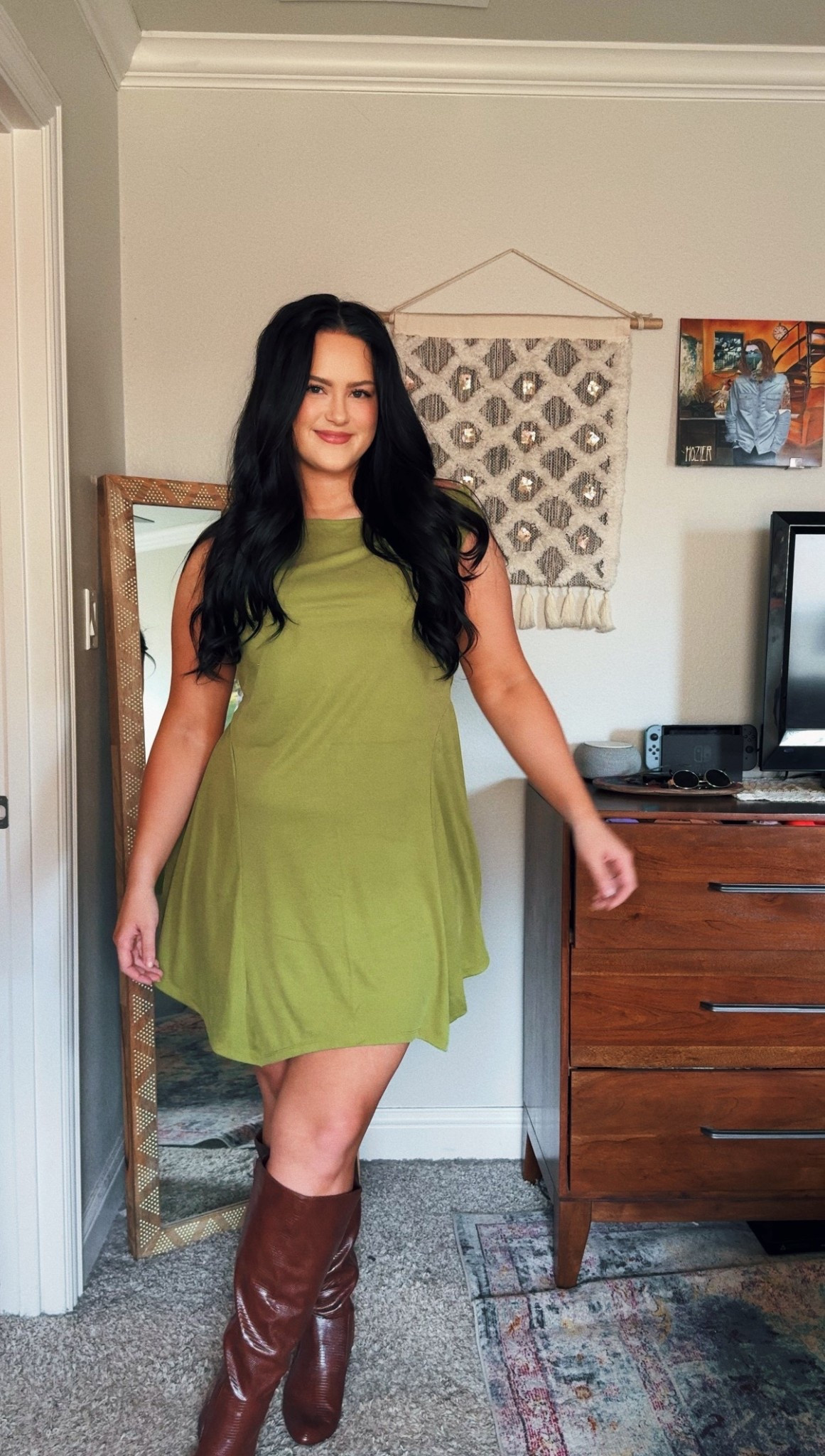 Wearing XL in the dress!

#LTKMidsize #LTKootd