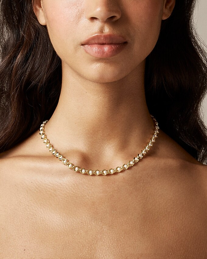 Pearl chain necklace | J. Crew US