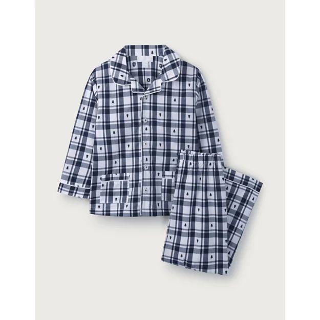 Christmas Tree Check Pyjamas (1–14yrs) | Children's Pyjamas | The  White Company | The White Company (UK)