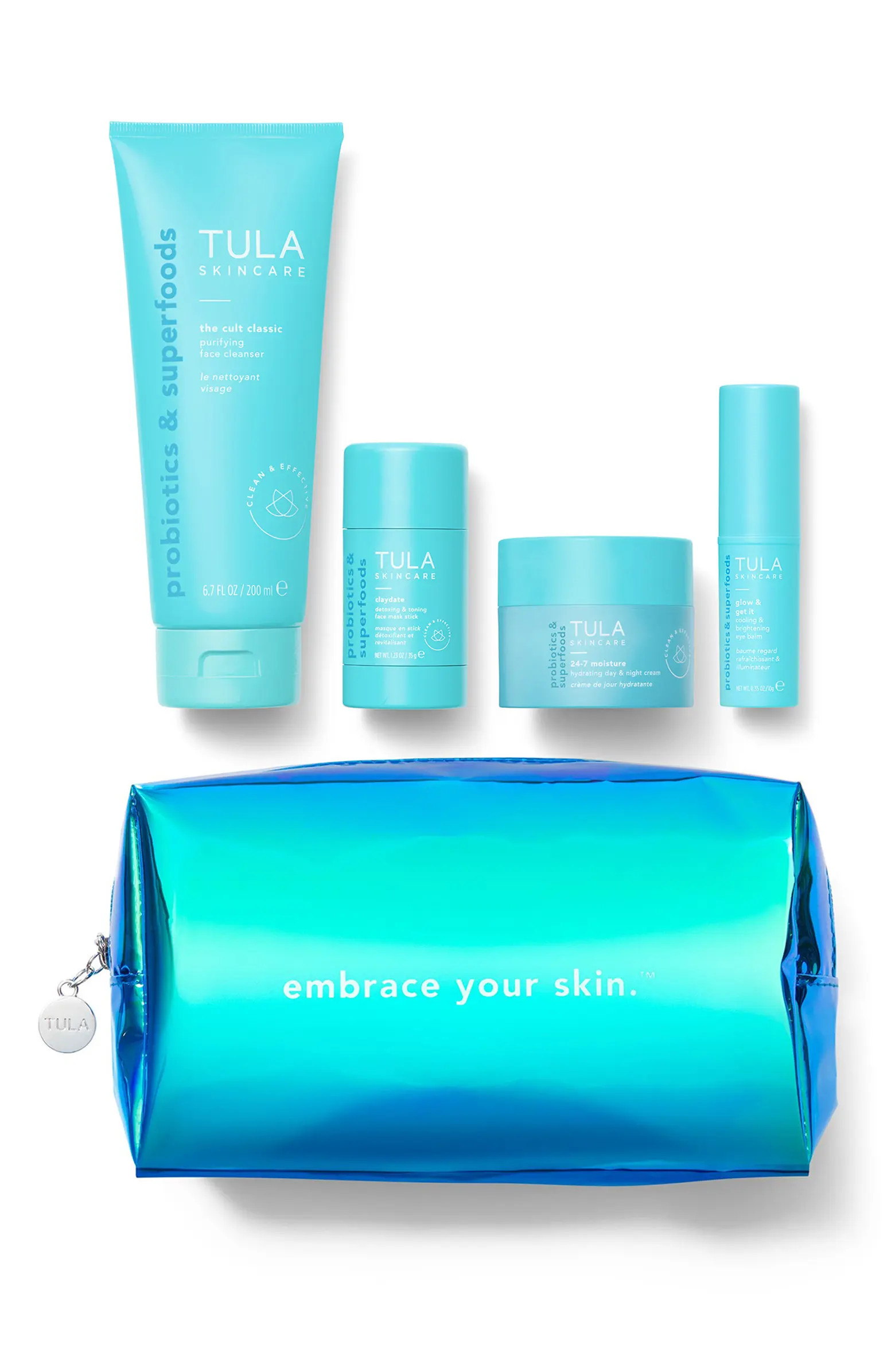 TULA Skincare Stay Present 5-Piece Skin Refining Kit | Nordstrom | Nordstrom
