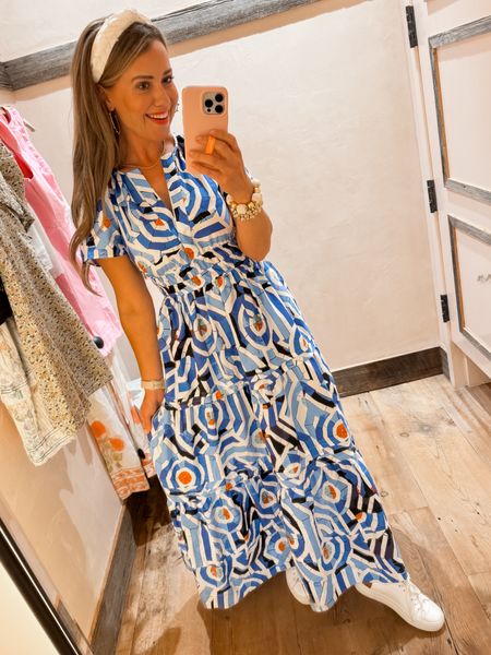 The absolute perfect maxi dress! Wearing an XS. Also comes in a short version!

Anthropologie 

#LTKStyleTip #LTKFindsUnder100 #LTKFindsUnder50