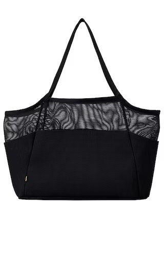 The Beach Tote in Black | Revolve Clothing (Global)