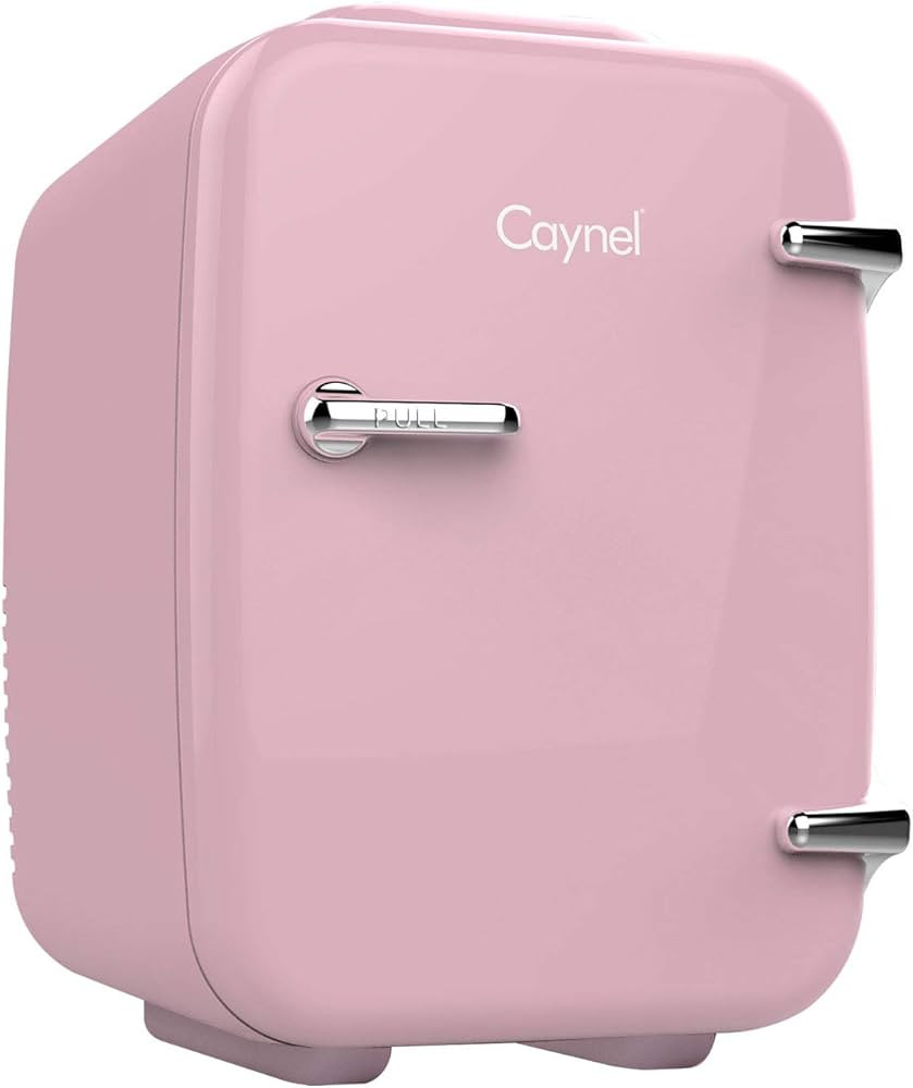 CAYNEL Mini Fridge Portable Thermoelectric 4 Liter Cooler and Warmer for Skincare, Eco Friendly B... | Amazon (US)