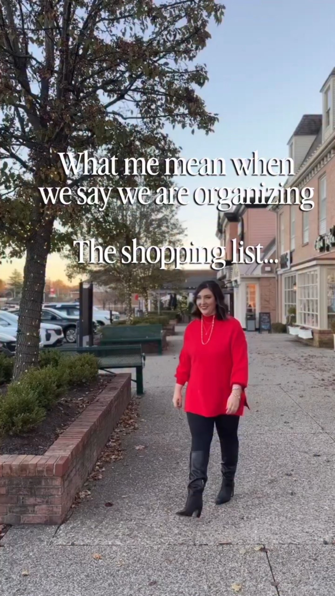 Organizing the nice list with @aerie with early Blac Friday deals for you 😉

Comment SALE for my favorites to layer, be cozy, and still have flare for your mom style this season! 

#momstyle #cozyandcute #onsalenow