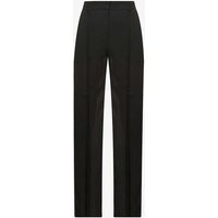Relaxed-fit high-rise crepe trousers | Selfridges