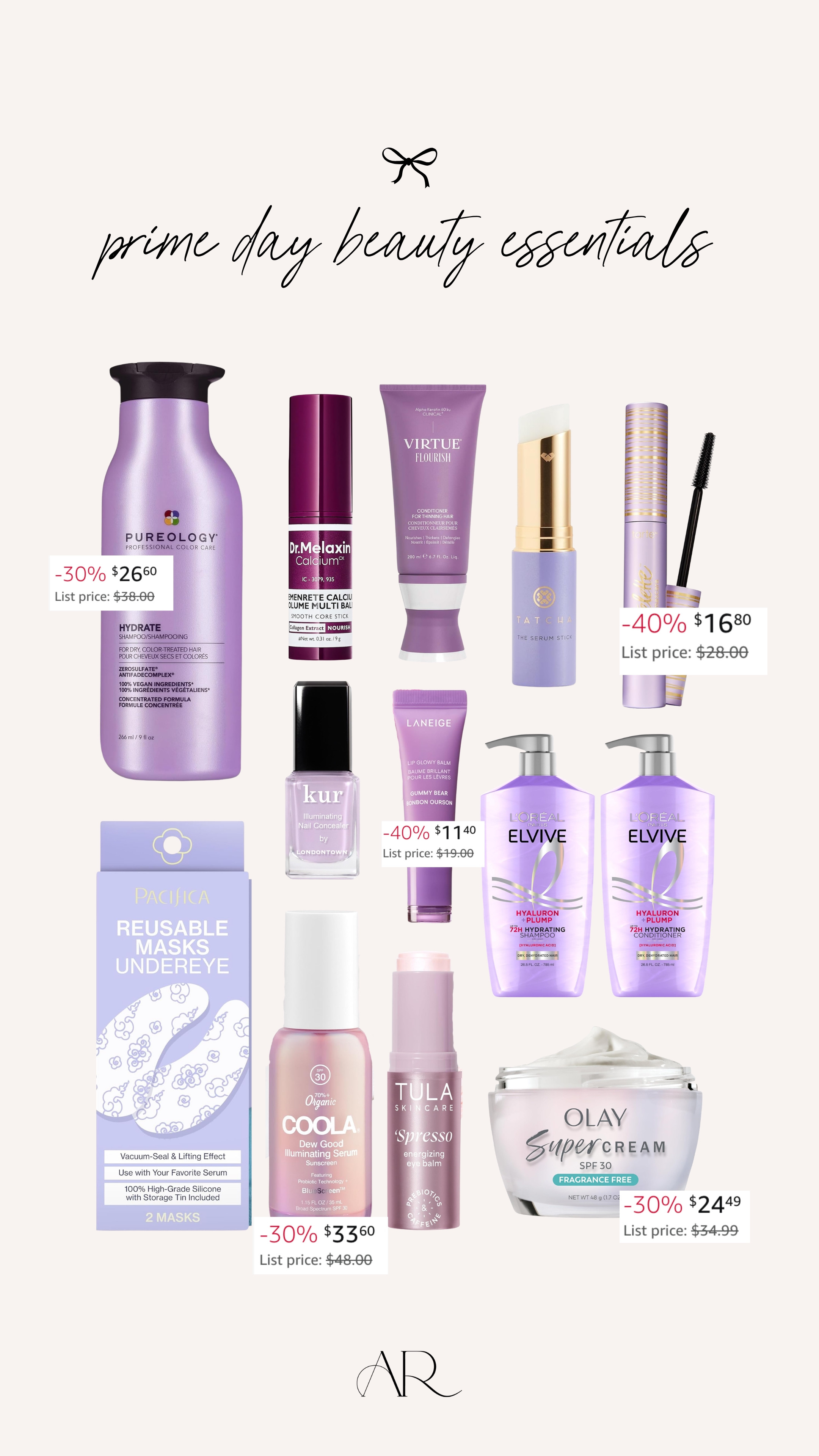You CANNOT miss these beauty essentials that are on sale for prime day! The tarte tubing mascara is a total game changer!!

hair care, skincare, makeup 

 #LTKgrwm #LTKselfcare #LTKBeauty