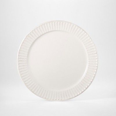 Stoneware Harrison Salad Plate 8.8" White - Threshold™ | Target
