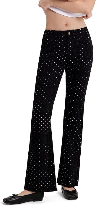 SUUKSESS MovaFit Stretchy Bootcut Jeans for Women Raw Hem Flare Jeans | Amazon (US)
