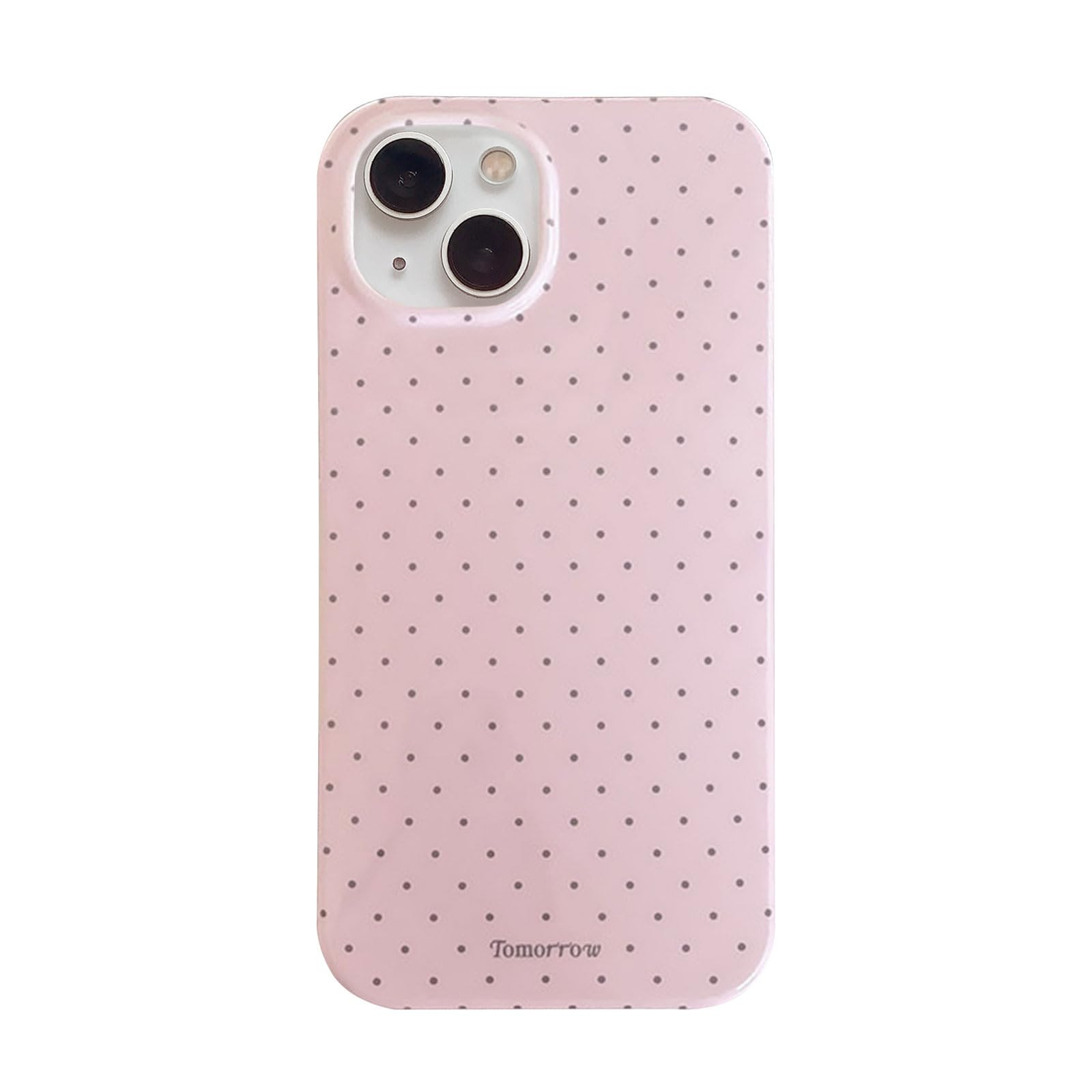 Compatible with iPhone 13/iPhone 14 Case with Cute Fashion Polka Dot Aesthetics Design Simple Cas... | Amazon (US)