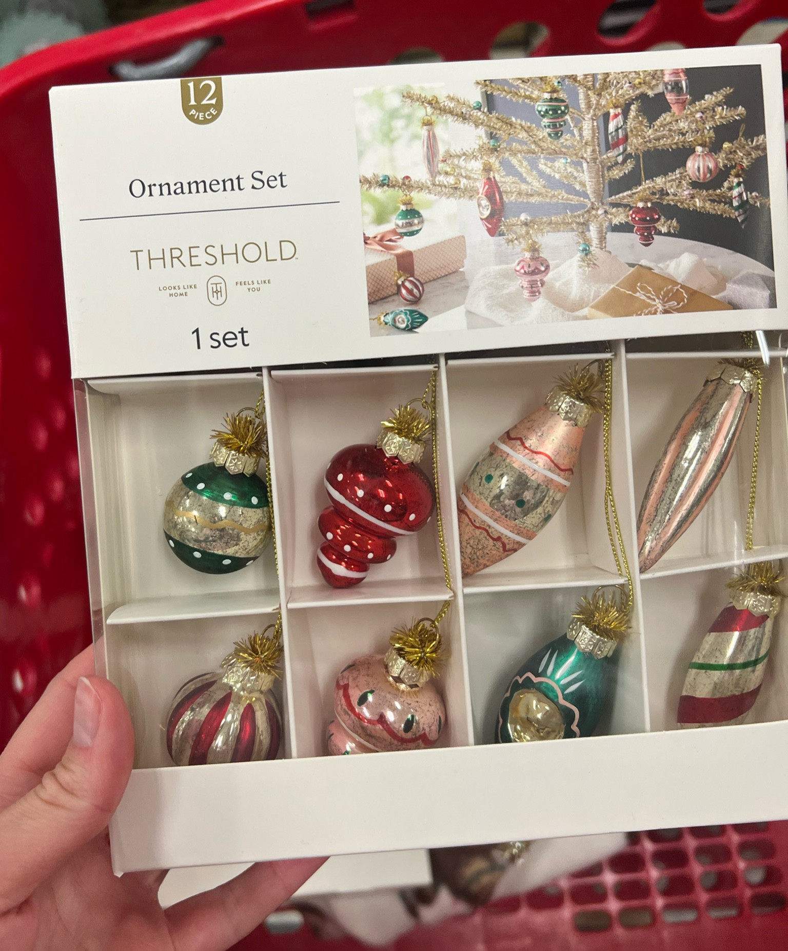 Vintage inspired mini ornaments for small tinsel tree

#LTKSeasonal #LTKHoliday #LTKhome