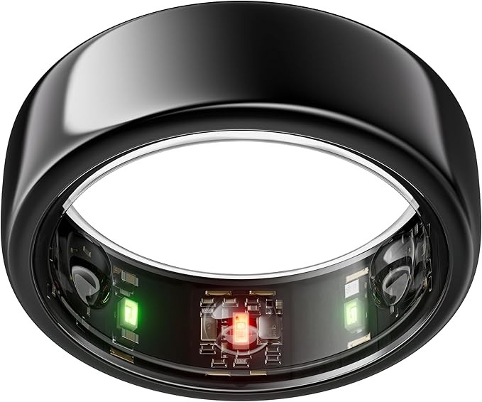 Oura Gen3 Horizon Smart Ring - Size 12, Black | Sleep, Heart Rate and Fitness Tracking Wearable -... | Amazon (UK)