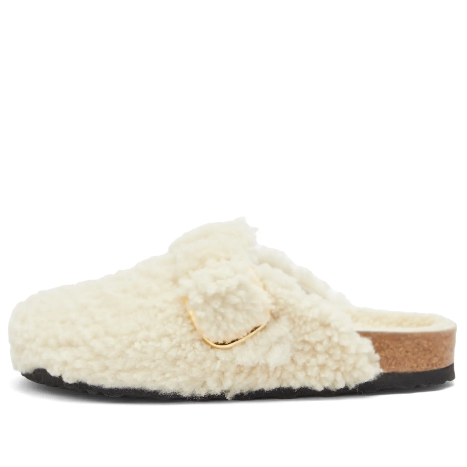 Birkenstock Boston Big Buckle Shearling | END. Clothing