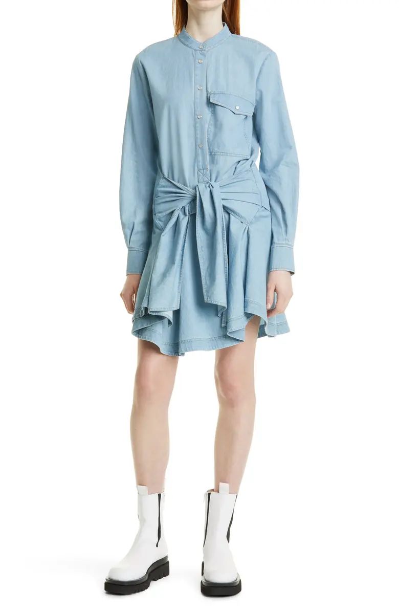 Leah Tie Waist Shirtdress | Nordstrom