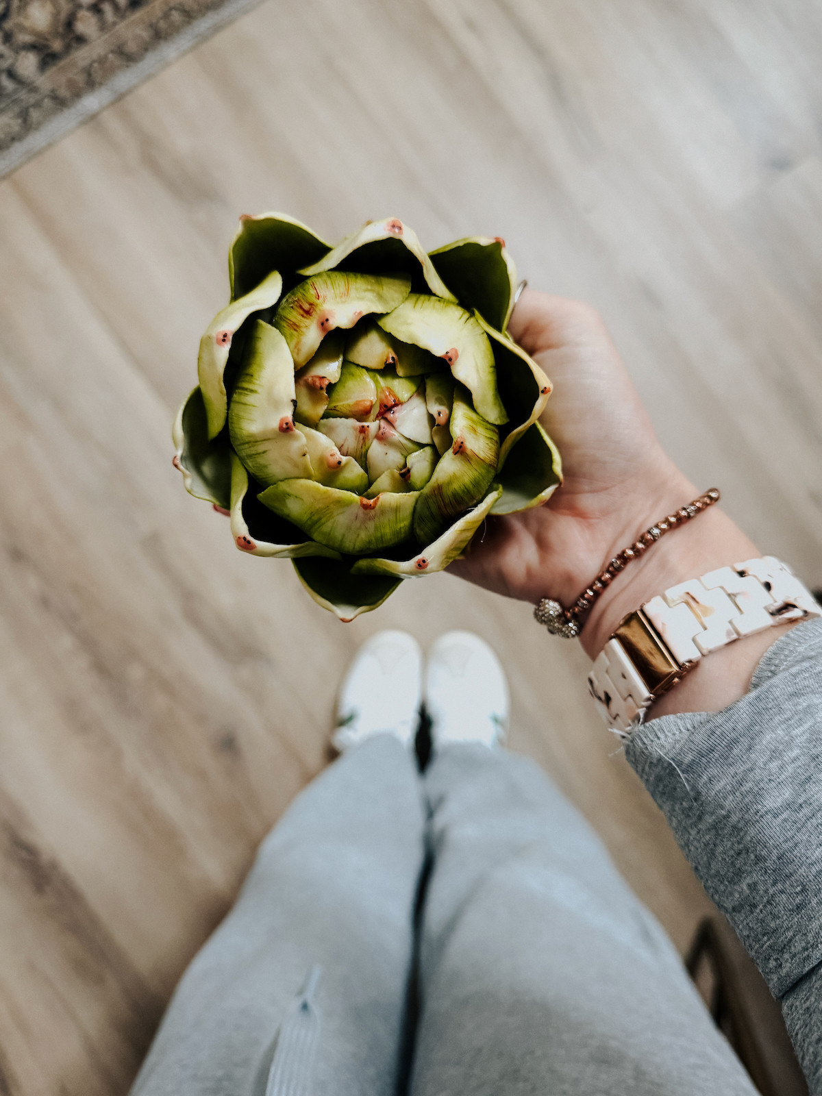 These faux artichokes are so pretty and realistic! Perfect spring and summer decor.  

 #LTKHome #LTKFindsUnder50 #LTKStyleTip