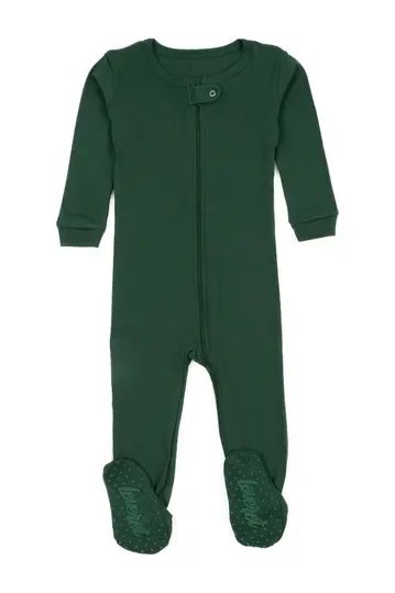 Solid Green Footed Pajamas | Nordstrom Rack