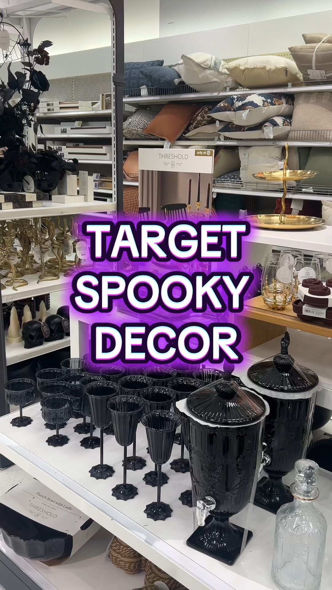 I thought I saw ghost in Target - it was getting really spooky with all this awesome decor 👻🖤💀 



#LTKSeasonal #LTKHome #LTKParties