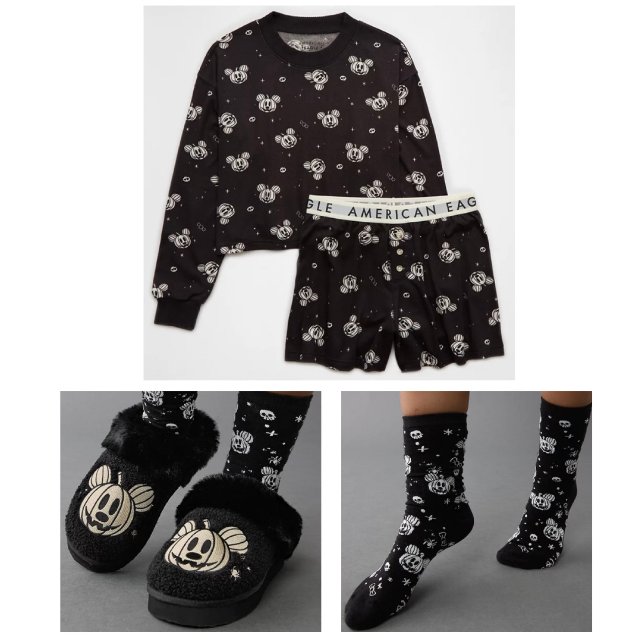 Mickey Halloween pumpkin pjs, socks, and slippers🖤

#disney #disneyworld #halloween #disneyhalloween #LTKhalloween

#LTKSeasonal #LTKStyleTip #LTKFamily