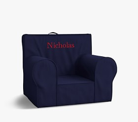 Kids Anywhere Chair®, Navy | Pottery Barn Kids