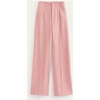 Wide Leg Crepe Trousers Pink Women Boden, Rose Pink | Boden (UK & IE)