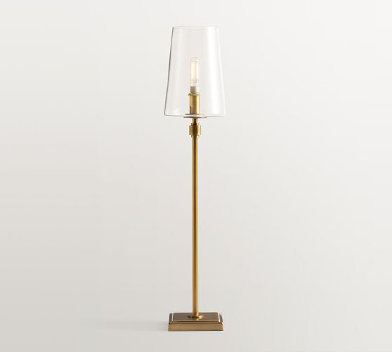 Pearson Metal Console Table Lamp (19") | Pottery Barn (US)