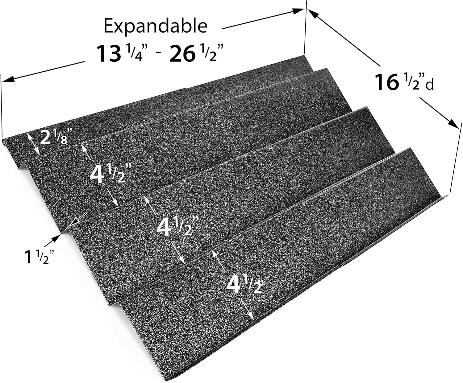 Lynk Professional Adjustable Expandable 4 Tier Steel Spice Rack Tray Drawer Organizer, 14" to 26"... | Amazon (US)
