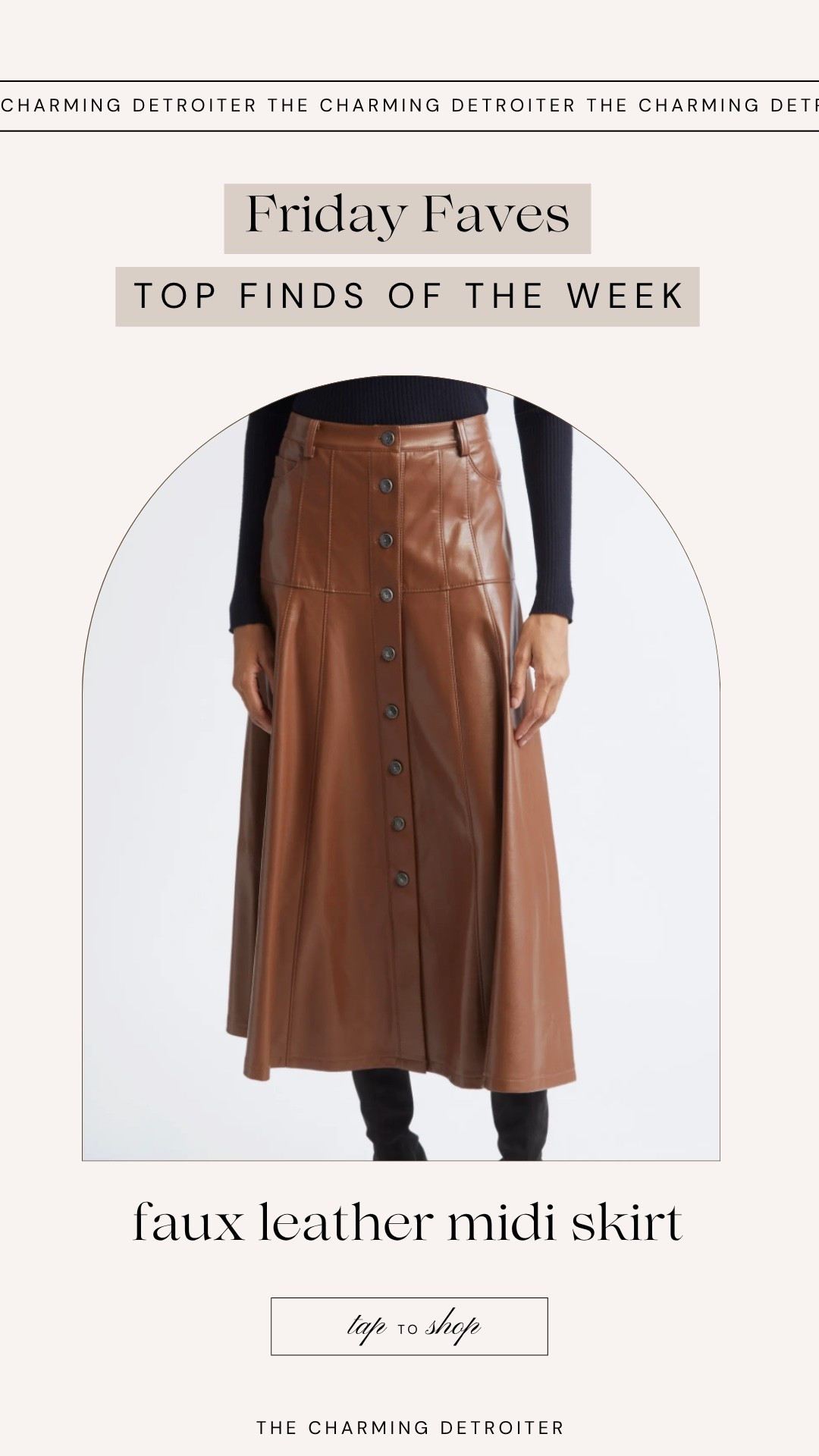 Faux, leather miniskirt, fall fashion

#LTKSeasonal #LTKStyleTip