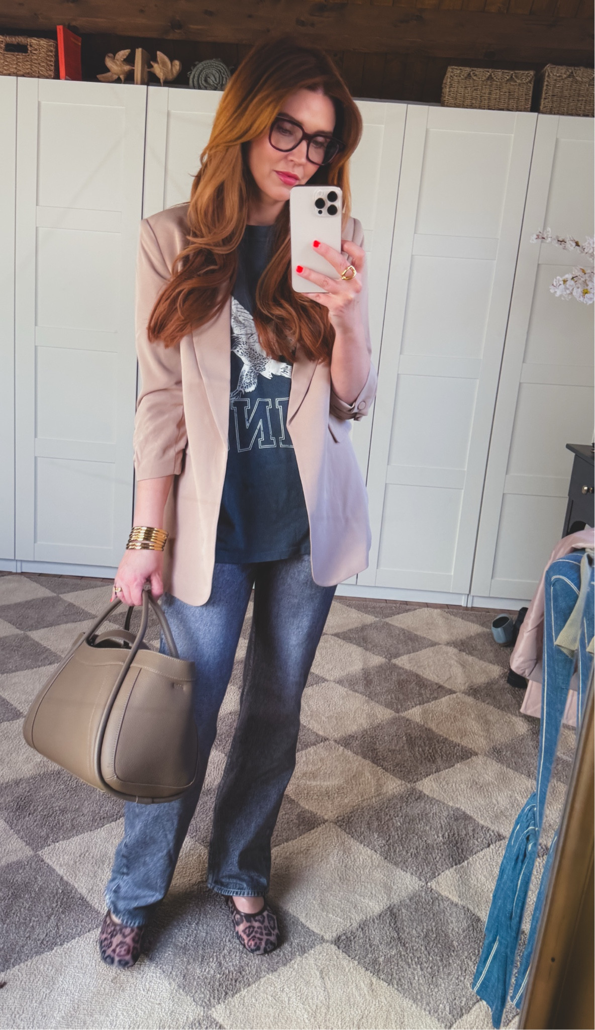 Mixing budget friendly with a few loved investment pieces is my kind of outfit :) 

#aninebing #walmartfashion #ragandbone #designerdupe 

#LTKOver40 #LTKFindsUnder50 #LTKStyleTip