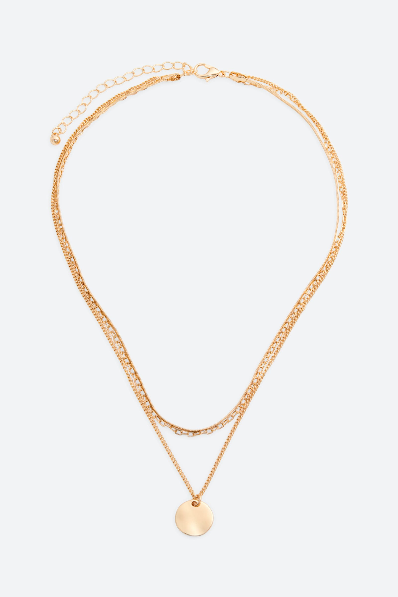 Herringbone Coin and Chain Necklace | Stitch Fix
