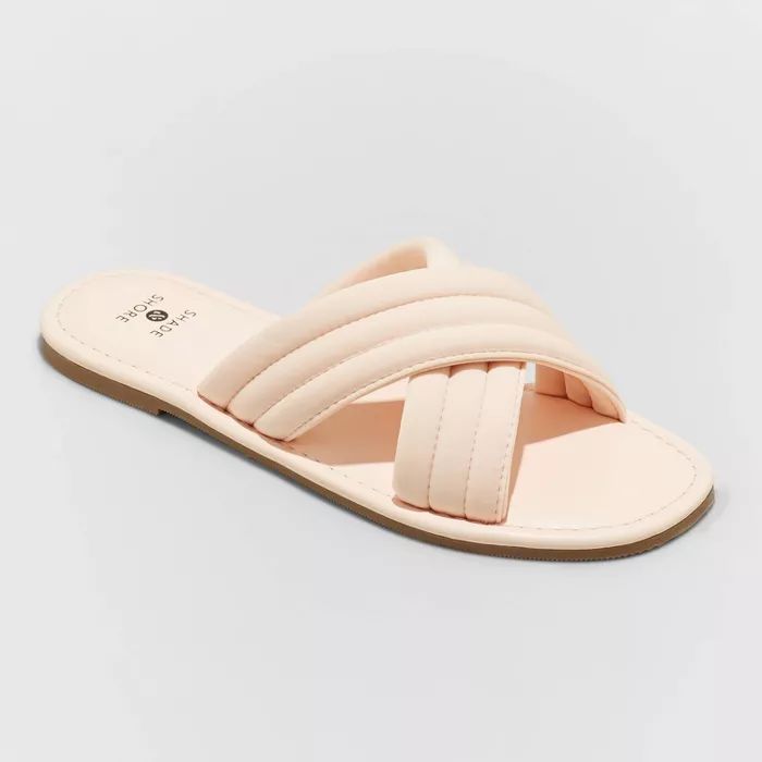 Women's Maxie Crossband Slide Sandals - Shade & Shore™ | Target