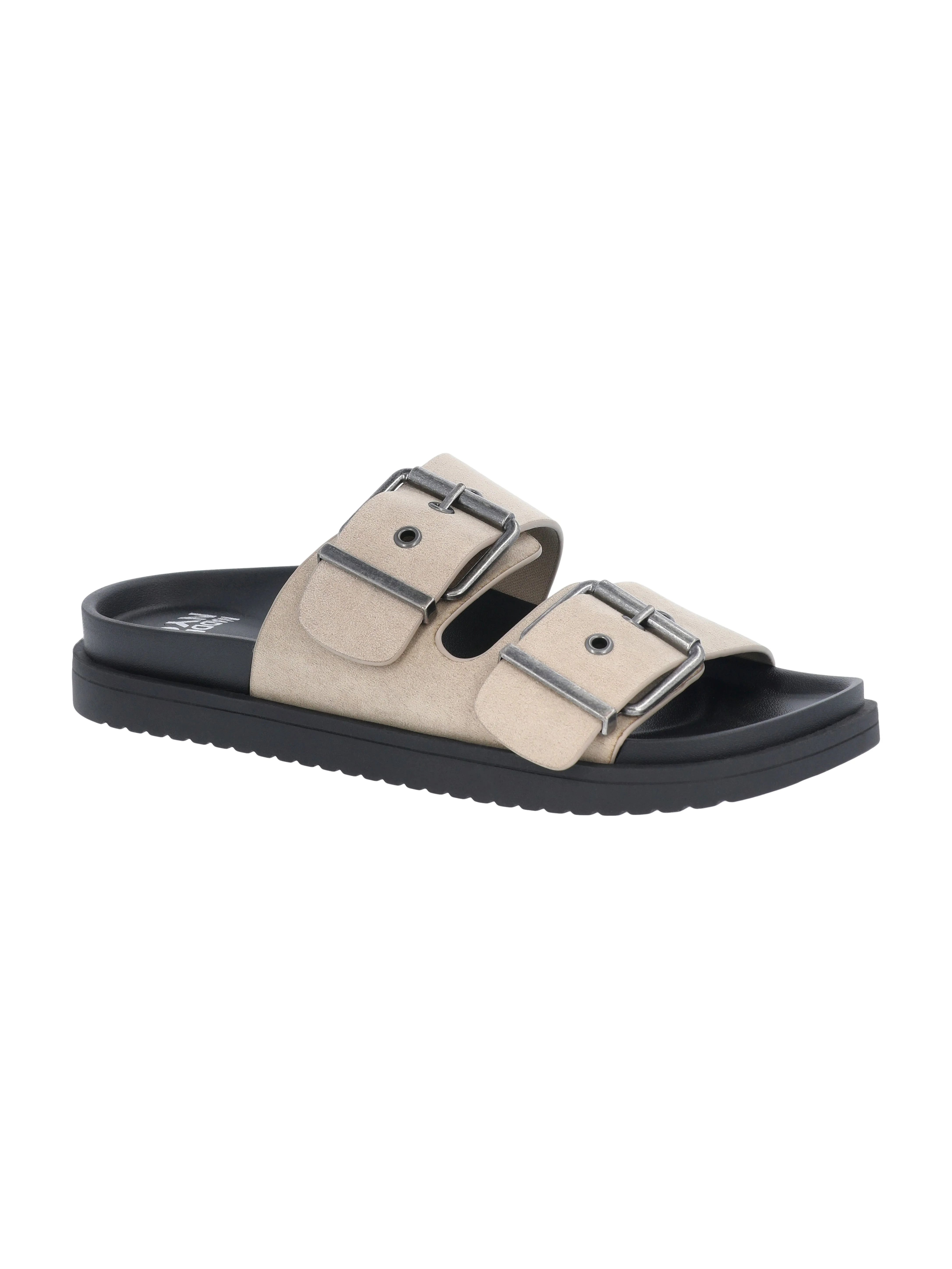 Madden NYC Women's Two Strap Footbed Sandal | Walmart (US)