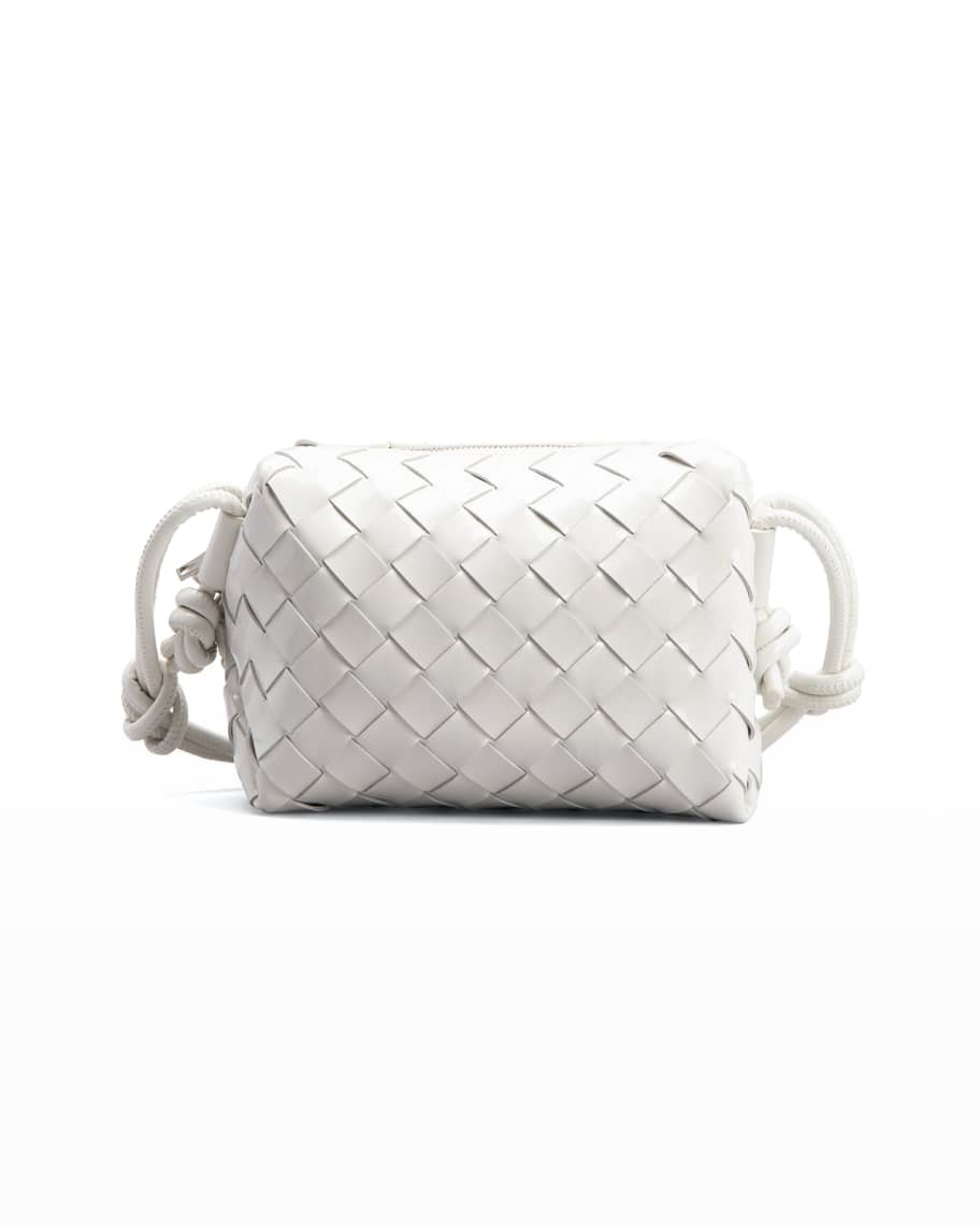Bottega Veneta Loop Mini Intrecciato Crossbody Bag | Neiman Marcus