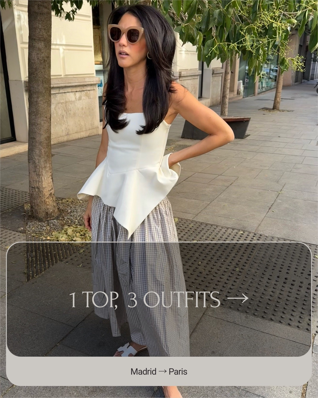 One peplum top, three ways — Paris to Madrid. ✨

I don’t buy pieces for one wear. This one came on vacation with me and now it’s back in my everyday rotation — dressed down with a gingham skirt for a walk, dressed way up with feathers and pearls for a night out, paired with linen shorts for a day around the city.

Simple isn’t boring. Whites are not boring. Rewearing your favorite pieces is not boring.

#LTKootd #LTKTravel #LTKPetite