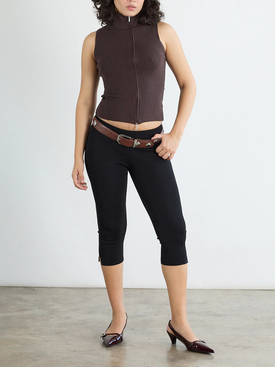 Maxine Capri - Black | Lisa Says Gah