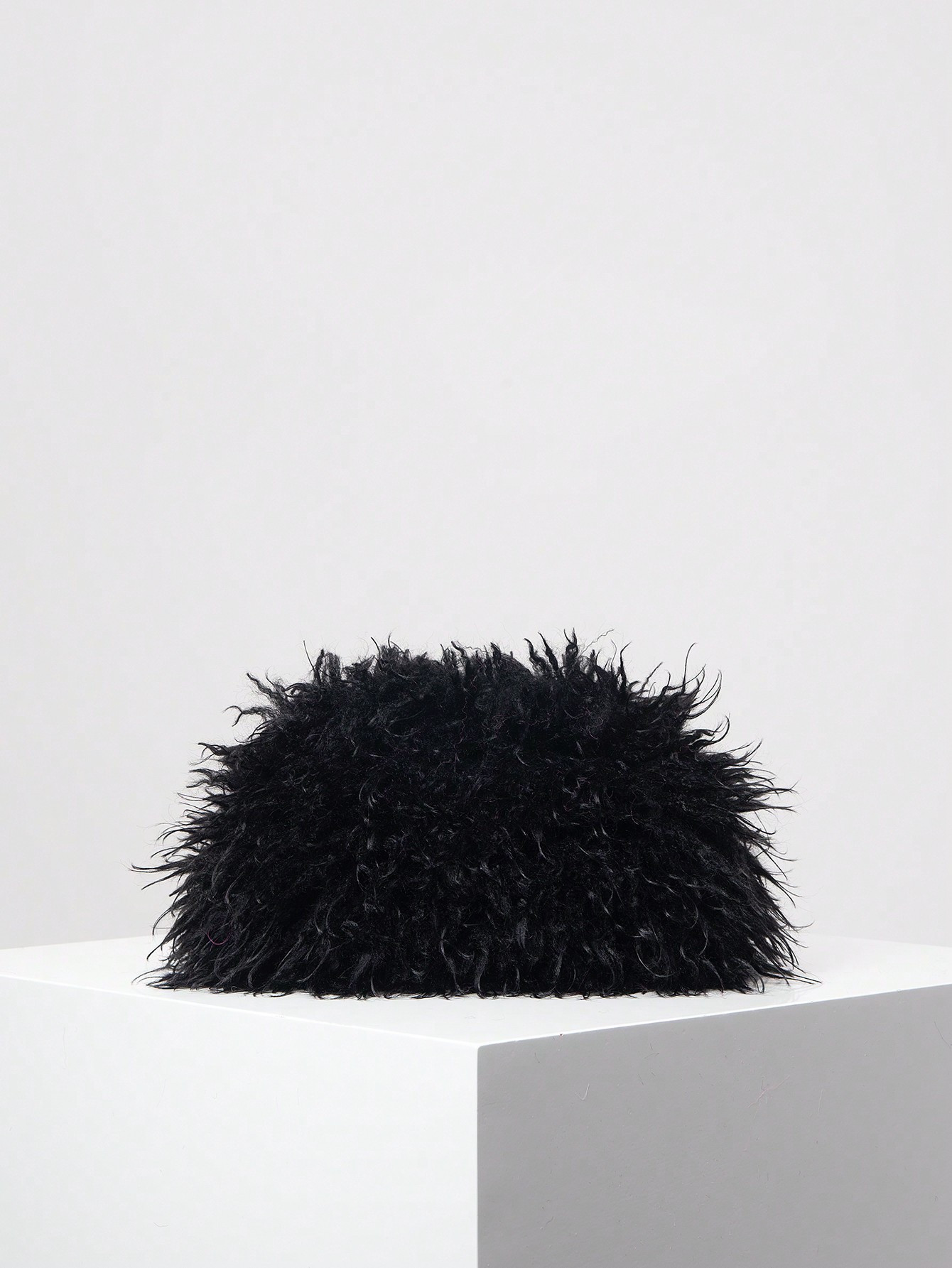 Dopamine Style Hair Claw Clip Purse, Y2K Furry Handbag, Candy-Colored Women Handbag, Charming & C... | SHEIN