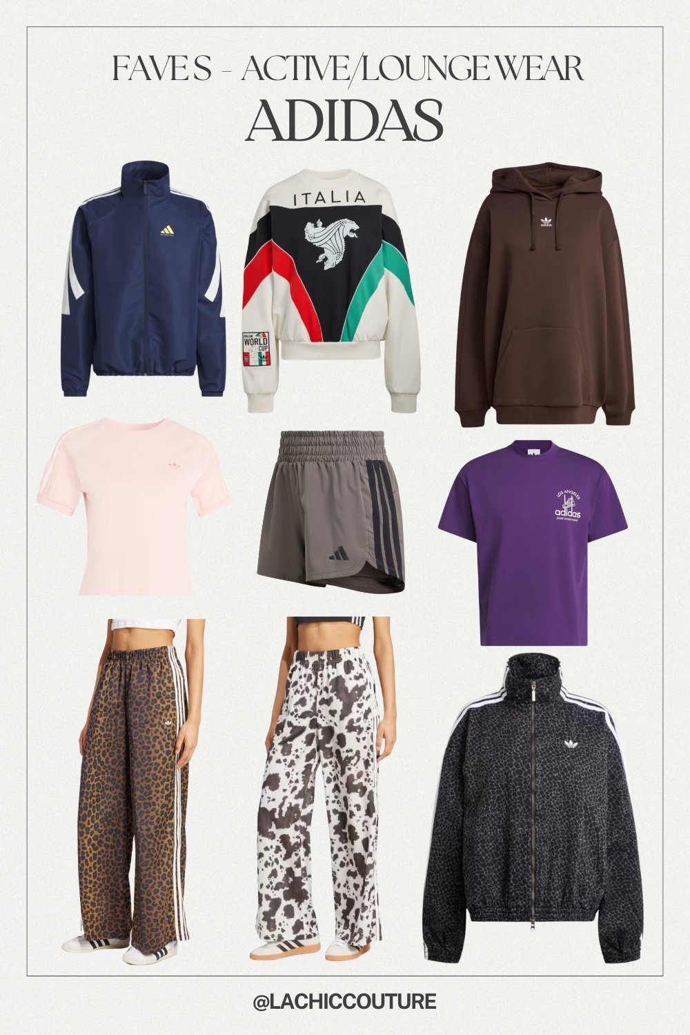 ✨FAVES - ACTIVE/LOUNGE WEAR: ADIDAS #adidas #activewear #loungewear #sportsluxe #lachiccouture 

#LTKFestival #LTKootd #LTKTravel