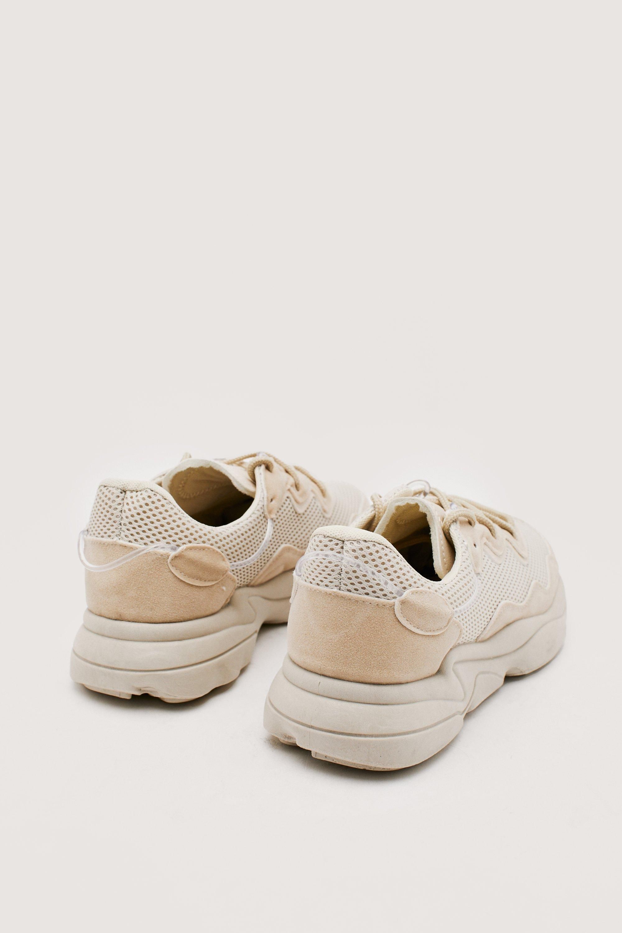 Perforated Lace Up Trainers | NastyGal (UK, IE)